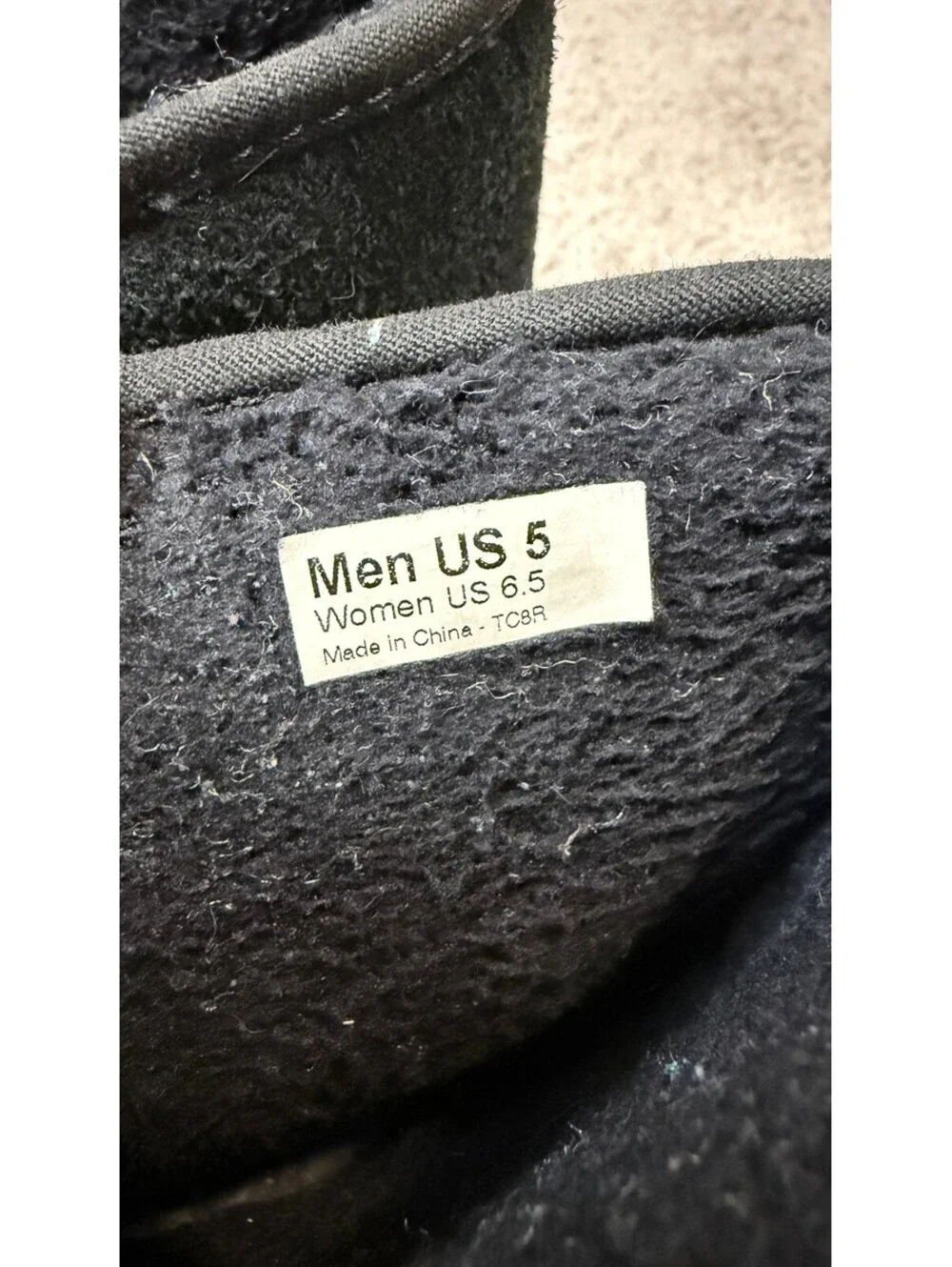Vans black suede